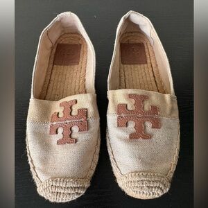 TORY BURCH INES ESPADRILLE, SIZE 5